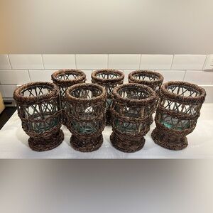 Juliska Devon Willow Hurricane (7 of them)